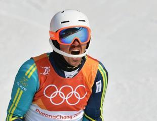 Swede Myhrer wins shock Olympic slalom gold