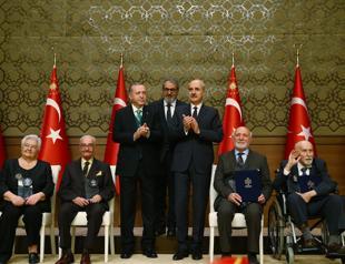Erdoğan hands out cultural prizes, says winners have enhanced Turkey’s ‘destiny’