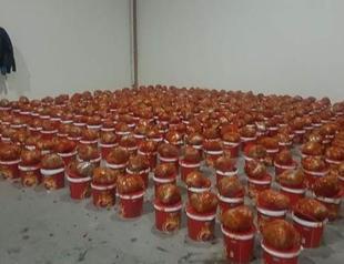 340 kg of cannabis hidden in ketchup bottles seized in Diyarbakır