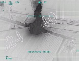 Turkish army hits YPG convoy, shields civilian one