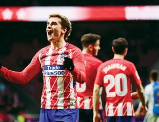 Atletico’s Griezmann aiming to extend Barcelona dip