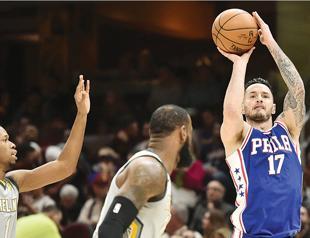 76ers turn tables on Cavaliers