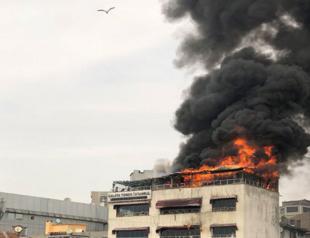 Rooftop restaurant set ablaze in Istanbul’s historic Karaköy neighborhood