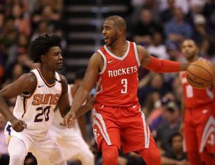 Paul, Harden fire as Rockets roll to sweet 16th