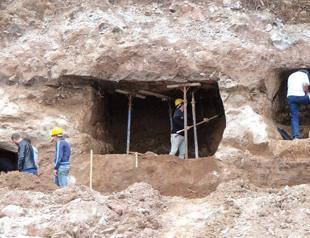 Rock tombs found in Bodrum