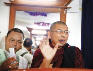 Ultra-nationalist Myanmar monk walks free from prison