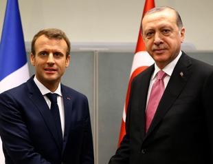 Erdoğan, Macron discuss Afrin operation over phone