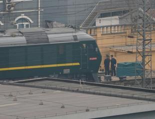 Train believed carrying top North Korean delegation leaves Beijing