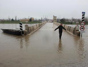 Tunca River floodwaters deluge Turkey’s Edirne