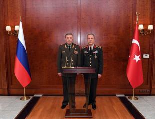 Turkish-Russian top soldiers meet in Ankara
