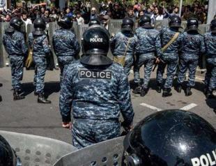 Armenia police detain dozens of anti-government protesters