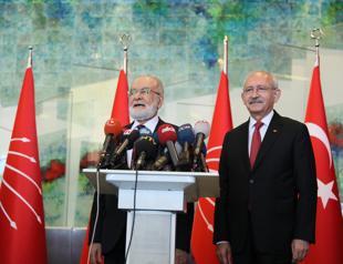 CHP leader meets SP leader amid alliance talks
