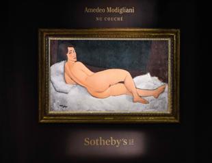Rare Modigliani nude sets world record $150m estimate