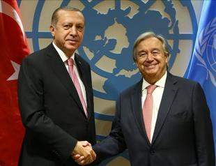 Erdoğan urges UN to intensify efforts for Syria peace