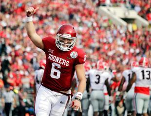 Browns make quarterback Mayfield top pick in NFL draft