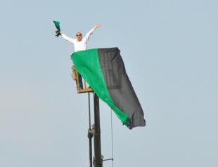Man banned from entering stadium buys crane to watch football game