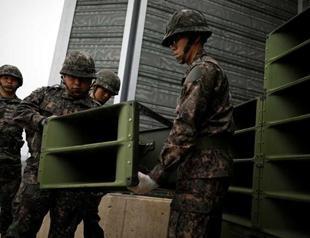 North and South Korea start to dismantle border speakers