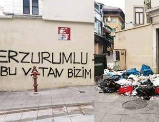 Turkish Interior Ministry condemns racist graffiti on church wall
