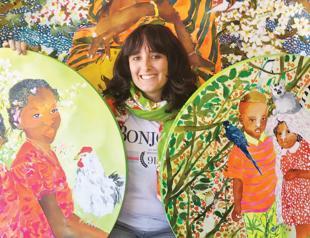 India ink paintings by Pınar Tınç