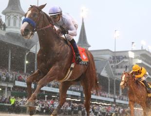 Justify breaks ‘Curse of Apollo’ to win Kentucky Derby