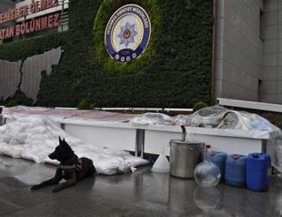 Turkish police seize 1.1 tons of methylamine for first time in country