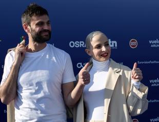 Refugee baby inspires French Eurovision quest