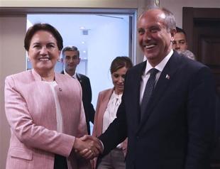 CHP’s presidential candidate İnce visits İYİ Party leader Akşener
