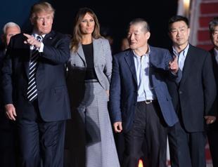 Trump welcomes freed Korean-Americans’ return to US