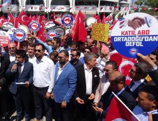 Thousands of Turks protest Israeli killing of Palestinians