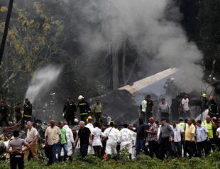 More than 100 casualties in plane crash with three survivors in critical condition
