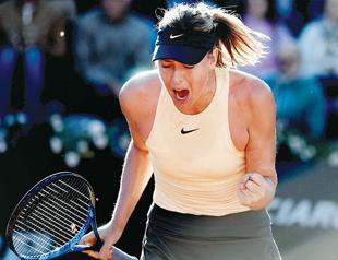 Sharapova at French Open with point to prove