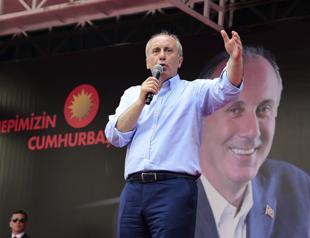 Muharrem İnce donates 500 liras each to rival presidential candidates