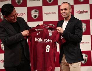 Barcelona legend Iniesta signs for Japan’s Vissel Kobe