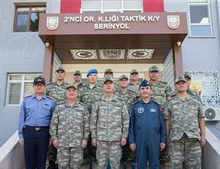 Turkish army chief inspects Olive Branch troops in border province of Hatay