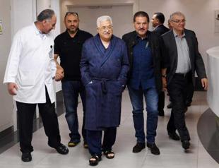 Palestinian president Abbas leaves hospital