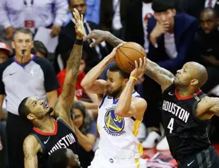 Warriors sink ice-cold Rockets, head back to Finals