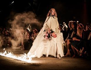 Death and glitter: Gucci hosts France show in Roman ruins