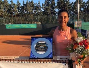 Turkish tennis player wins Grado Tournament in Italy