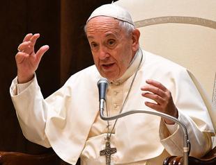 Pope tells top oil executives world must convert to clean fuel