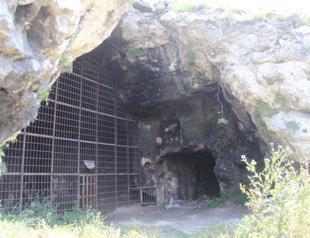 Historical Yarımburgaz caves abandoned in Istanbul