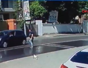 Man killed as driver mistakes accelerator for brake