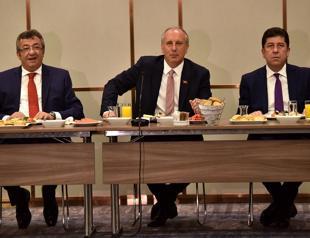 ‘Our choice is West,’ CHP presidential candidate İnce says