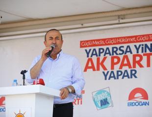 Turkish FM calls for joint efforts with Iran against PKK