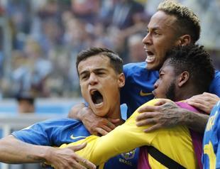 Brazil beats Costa Rica 1-0 at World Cup