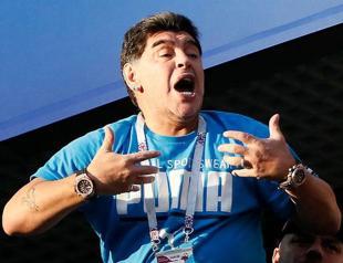 Maradona angry at being dubbed a hustler
