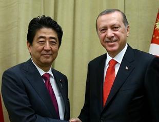 Turkish President Erdoğan, Japanese PM Abe discuss speeding up nuclear plant construction