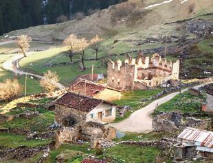 Works initiated for concrete structures in Santa ruins