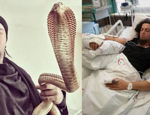 Magician bitten by snake seeks antidote amid Turkey-Egypt crisis
