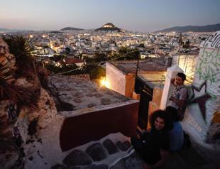 A bit of Greek islands in the heart of Athens