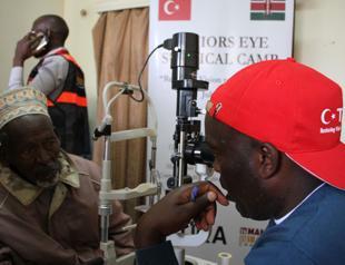 Aid agency TİKA organizes cataract surgery camp in Kenya